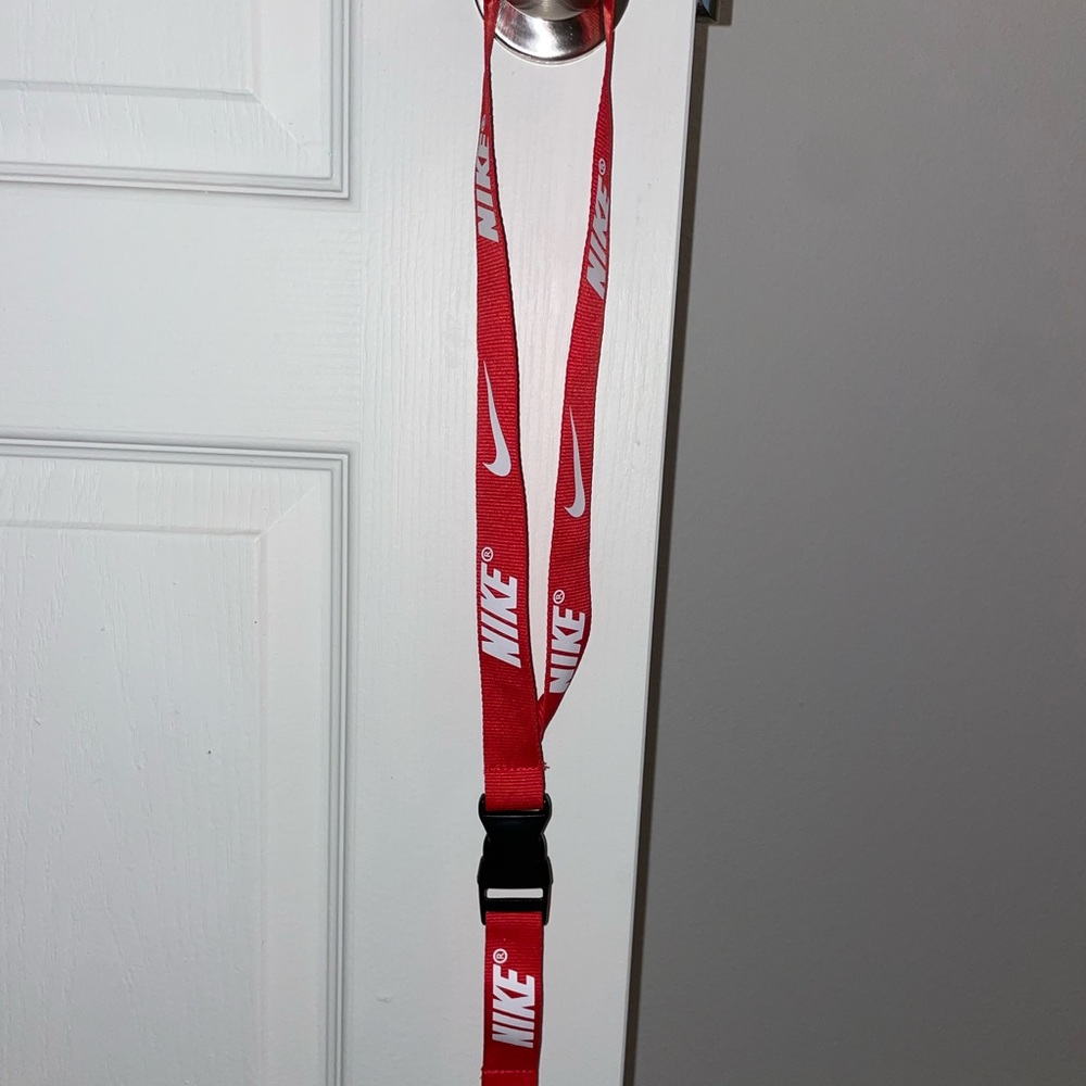 Red Nike Lanyard Brand New